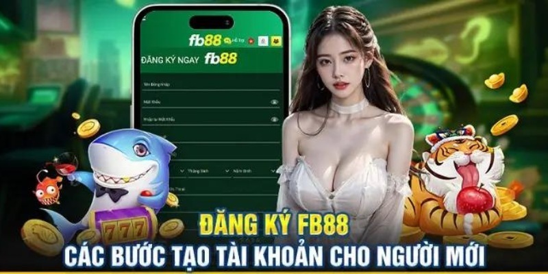 Cách đăng ký chơi cá cược bóng đá tại FB88