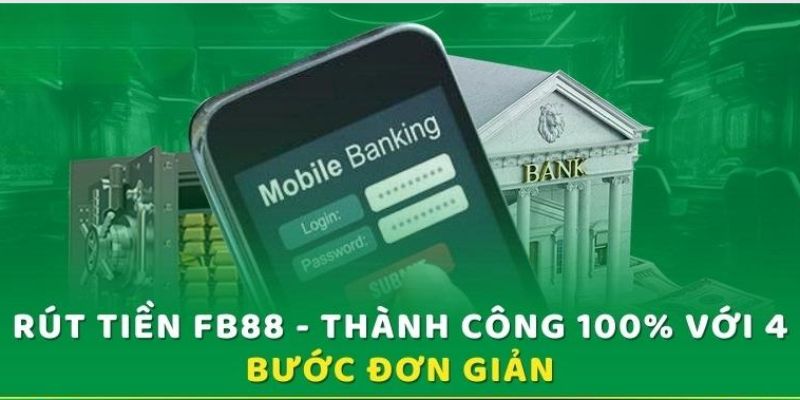 Thao tác rút tiền đơn giản trên mọi thiết bị