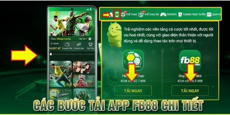 Chi tiết các bước tải app FB88 trên Android